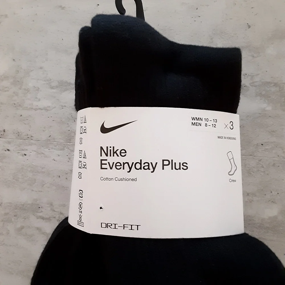 NIKE Everyday Crew Mens Socks ( 3pk )